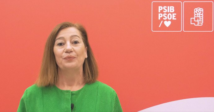 La secretaria general del PSIB-PSOE, Francina Armengol.