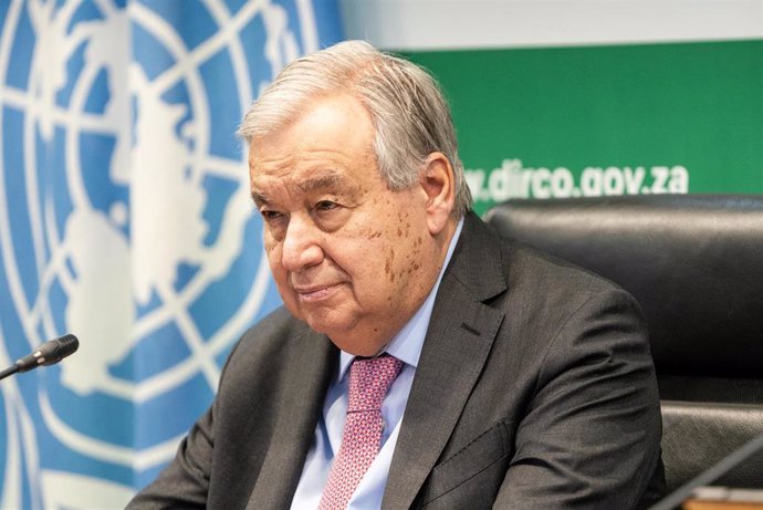 El secretario general de la ONU, António Guterres