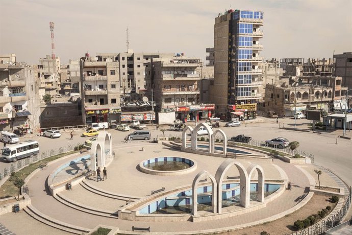 Archivo - October 9, 2023, Raqqa,, Syria: The Northern Syrian city of Raqqa. During the Syrian Civil War, the city was captured in 2013 by the Syrian opposition and then by the Islamic State. ISIS made the city its capital in 2014. As a result, the city w
