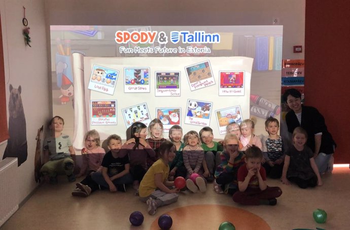 VVR's collaboration with a private kindergarten in Tallinn, Estonia