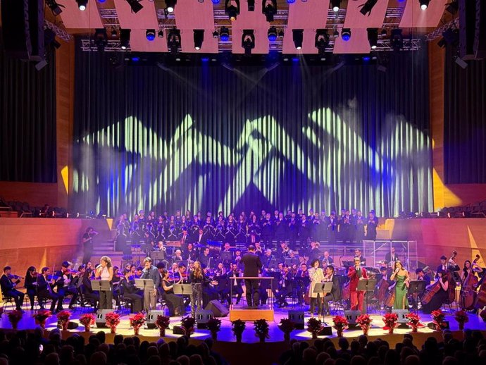 Imagen del concierto 'Christmas for a New Life. Abramos un nuevo horizonte para el Alzheimer y el envejecimiento'