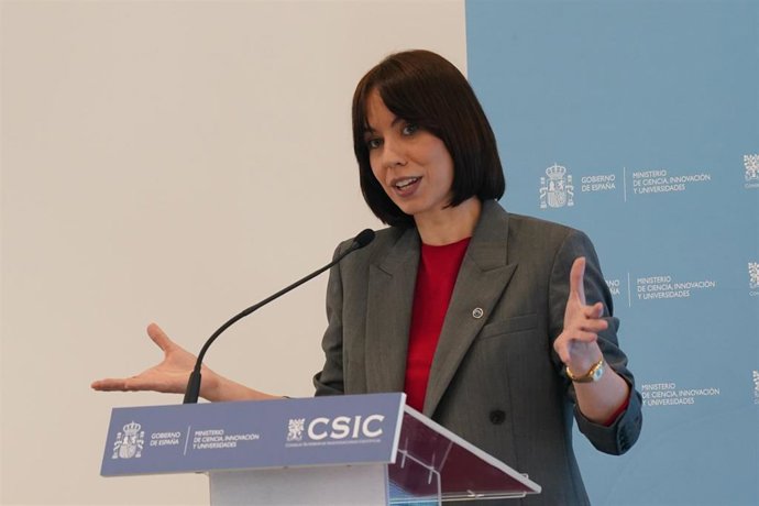 Archivo - La ministra de Ciencia, Innovación y Universidades, Diana Morant, en una imagen de archivo