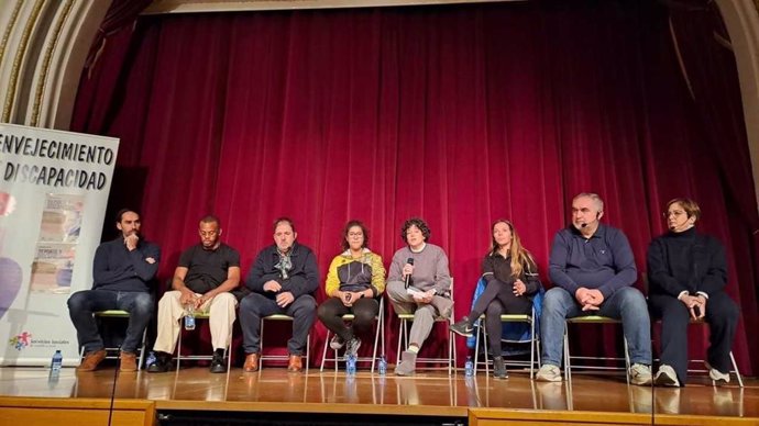 Ponentes en la jornada para celebrar el Día de las Personas con Discapacidad