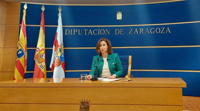 La vicepresidenta de la DPZ, Teresa Ladrero.