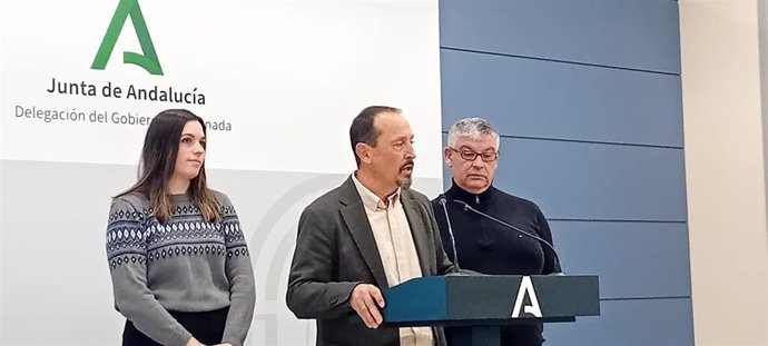 El delegado de Turismo, Cultura y Deporte de la Junta en Granada, Fernando Egea; preside el acto de presentación de una campaña de promoción turística de Guadix (Granda)  en Berlín y Londres.