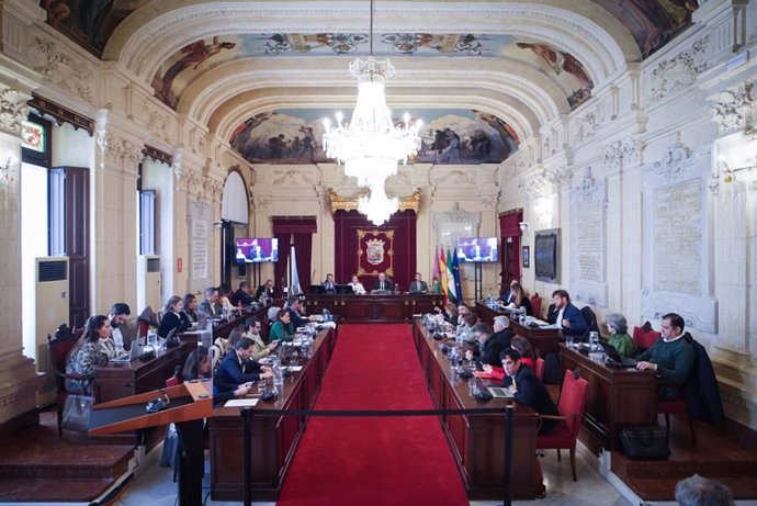 Pleno del Ayuntamiento de Málaga