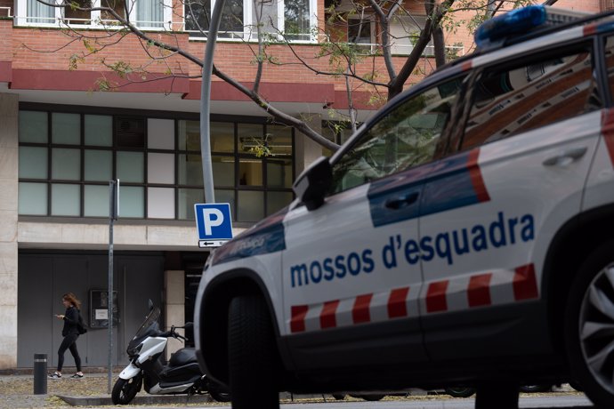 Un coche de los Mossos d'Esquadra