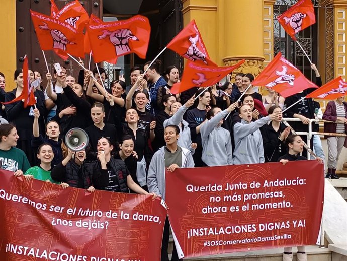 Imagen de archivo de una protesta del alumnado