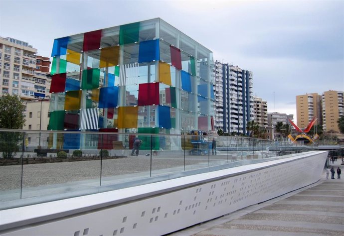 Archivo - Imagen de archivo del Centre Pompidou Málaga.