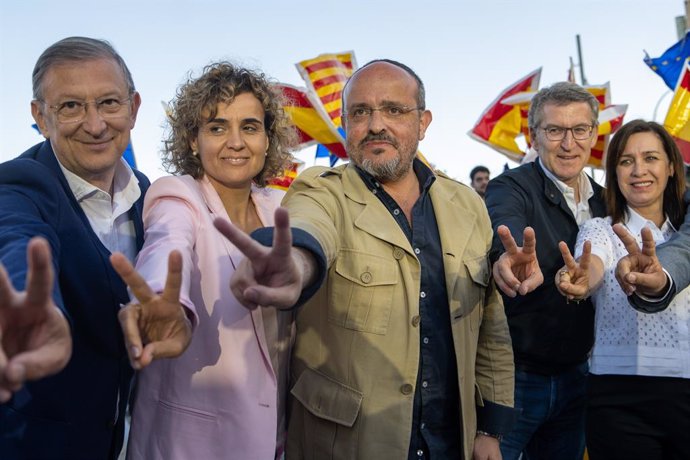 Archivo - Els líders del PP català