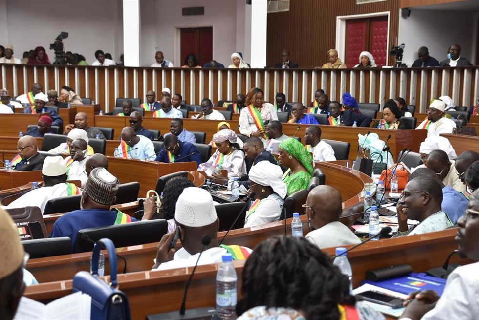 Imagen de archivo del Parlamento de Senegal