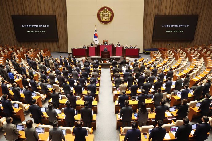 Imagen de archivo del Parlamento de Corea del Sur.