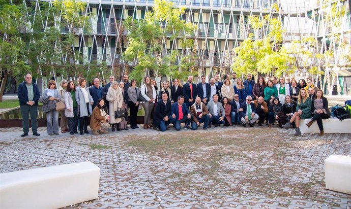 Participantes en el acto de entrega de los Premios Emprendedor Excelente.