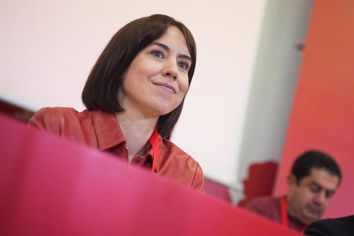 La secretaria general del PSPV-PSOE y también ministra de Ciencia, Innovación y Universidades, Diana Morant, en reunión del Comité Nacional del PSPV-PSOE.