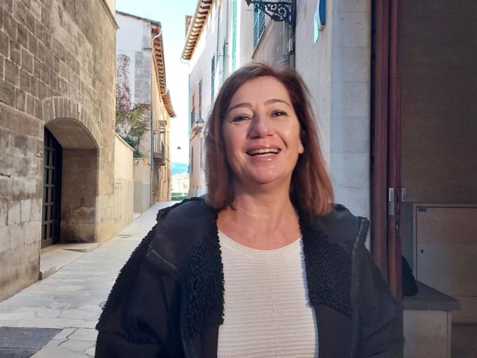 La secretaria general del PSIB-PSOE y presidenta del Congreso de los Diputados, Francina Armengol.