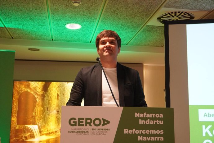 Pablo Azcona, nuevo secretario general de Geroa Socialverdes.