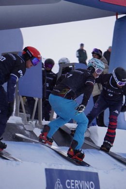 Lucas Eguibar regresa tras su lesión con un séptimo puesto en la Copa del Mundo de Cervinia