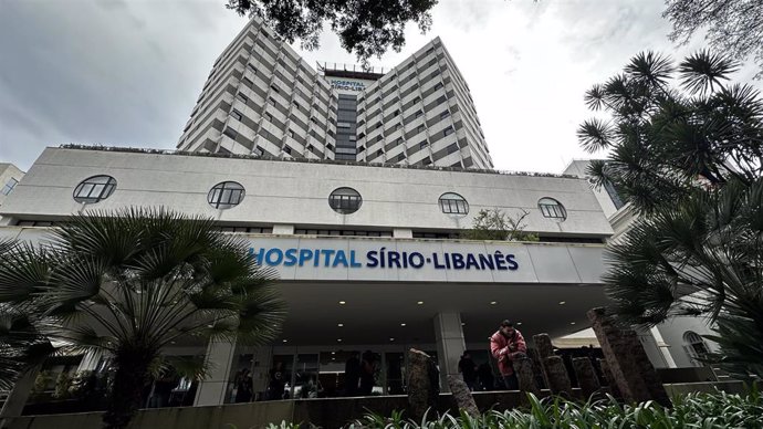 El hospital Sirio-Libanés de Sao Paulo, donde se encuentra ingresado el presidente de Brasil, Luiz Inácio Lula da Silva 