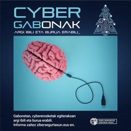 'Cybergabonak - Argi Ibili Eta Burua Erabili' Sentsibilizazio Kanpaina