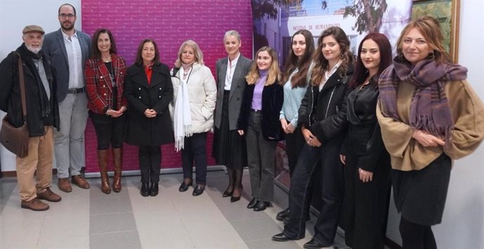 Entrega de la IV edición de los Premios 'La frente pensativa' y 'Zenobia Camprubí'  de la Universidad de Huelva.