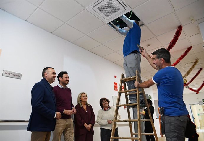 Climatización de la Residencia de Mayores Rodríguez Penalva en Huéscar (Granada).