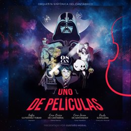 El Palacio de Festivales celebra la Navidad con el concierto 'Uno de películas'