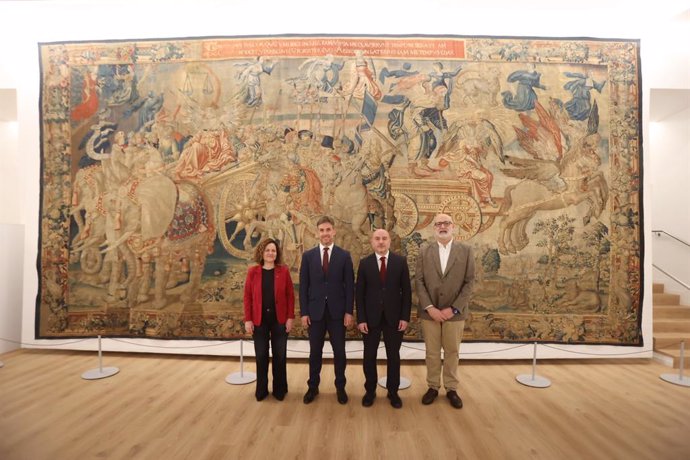 Inauguració del Museu del Renaixement al Palau de Requesens de Molins de Rei (Barcelona), a 15 de desembre de 2024