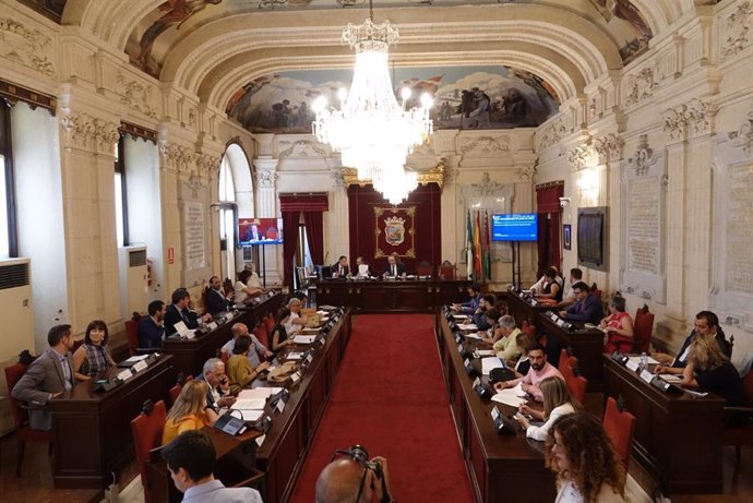 Archivo - El Ayuntamiento De Málaga, imagen de archivo.