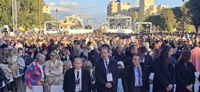 El conseller de Justicia y Calidad Democrática, Ramon Espadaler, en la visita oficial a Ajaccio (Francia)