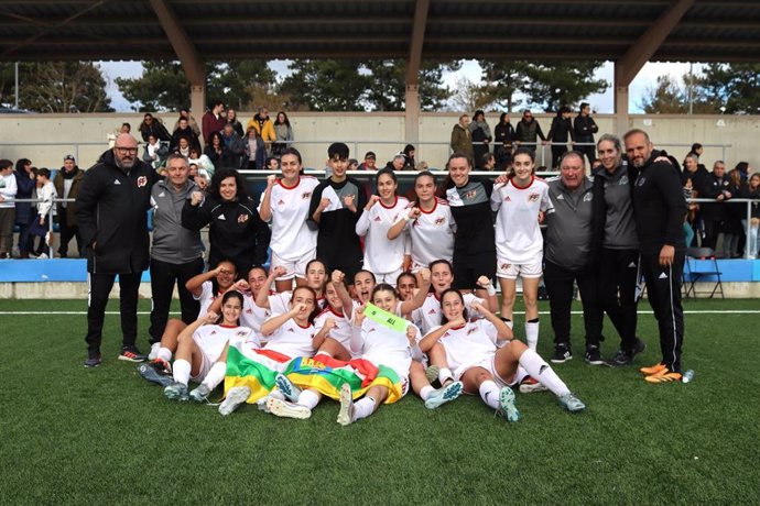 La Selección Riojana Femenina de Fútbol Sub-16 accede a la Fase Oro de los Campeonatos de España autonómicos