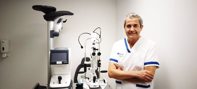 El oftalmólogo del Centro Médico Vithas Nervión, el doctor Pablo Bravo.