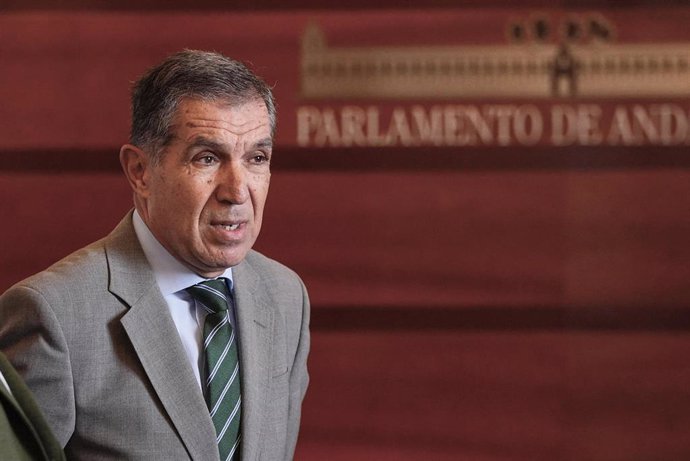 Archivo - El presidente del Tribunal Superior de Justicia de Andalucía, Lorenzo del Río, en imagen de archivo en el Parlamento andaluz