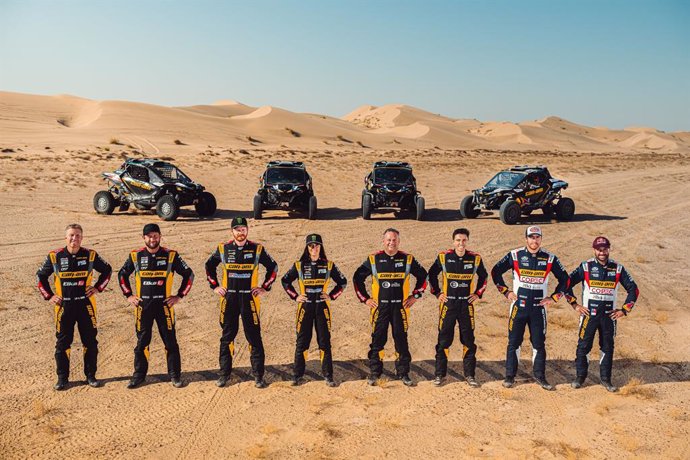 Can-Am llevará sus esfuerzos en el Dakar un paso más allá en 2025 con la introducción del Maverick R y una poderosa alineación de pilotos. (CNW Group/BRP Inc.)