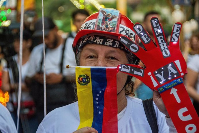 Vigila por los presos políticos en Caracas, Venezuela