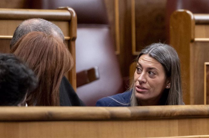 La portavoz de Junts en el Congreso, Miriam Nogueras.