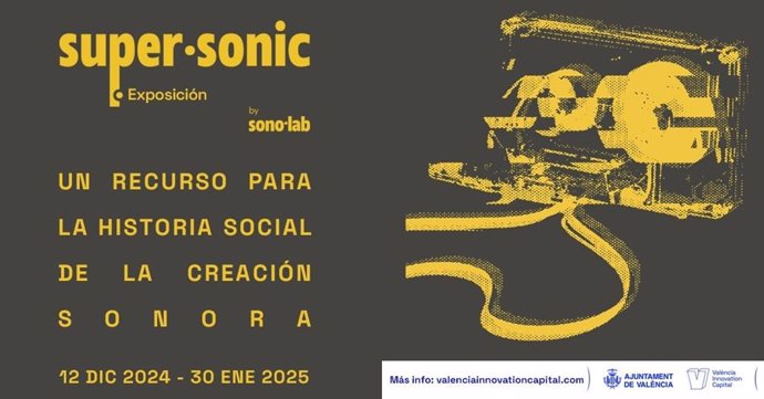 València celebra el primer año de Super·sonic con una muestra que explora la historia de la creación sonora