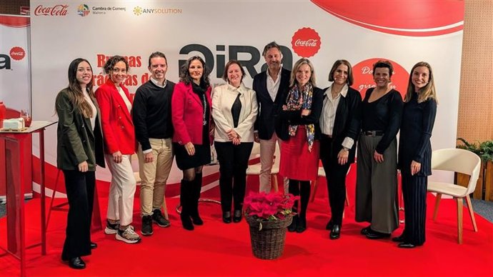 Encuentro en Mallorca de la 'Gira Mujeres' de Coca-Cola.