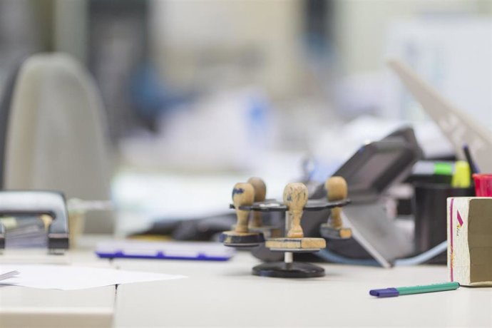 Archivo - Imagen de recurso de una oficina. 