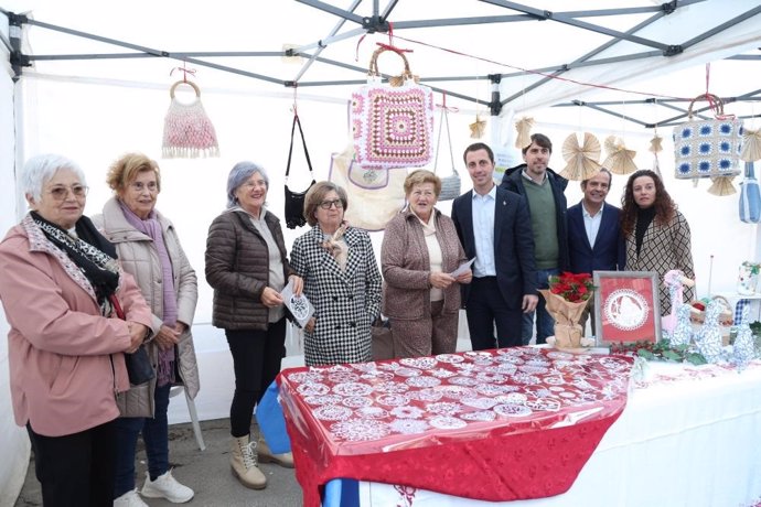 El presidente del Consell de Mallorca, Llorenç Galmés, en la Fira de la Gent Gran celebrada este lunes en Sineu.