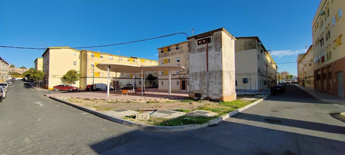 Plaza del Transformador de Pérez Cubillas de Huelva.