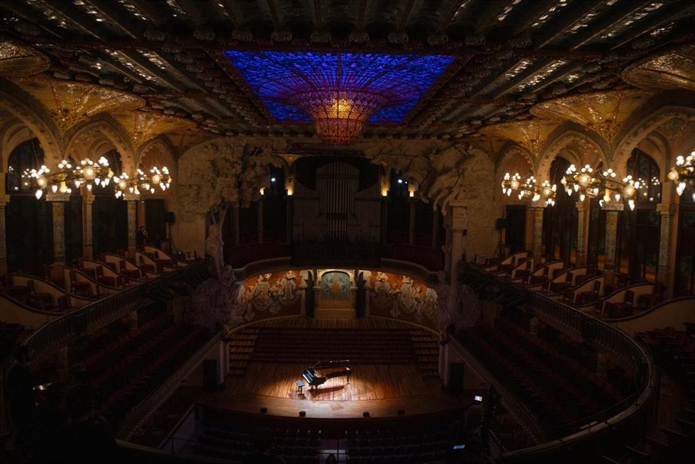 Archivo - Vista del Palau de la Música, en una imagen de archivo.
