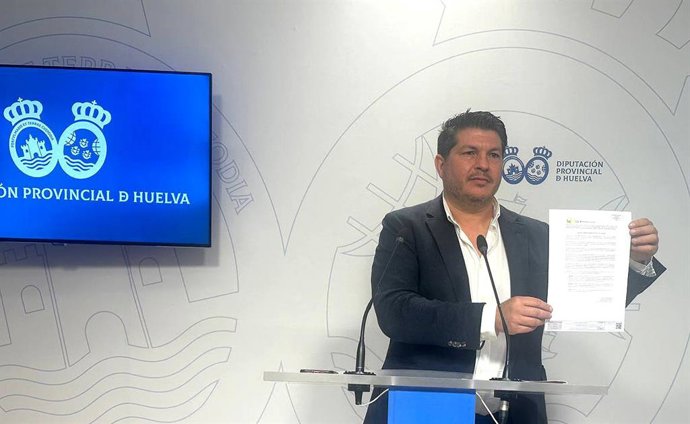El diputado provincial de la Izquierda de Huelva (Izquierda Unida, Verdes-Equo, Podemos, Iniciativa), Marcos Toti.