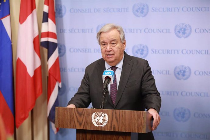 El secretario general de la ONU, António Guterres 