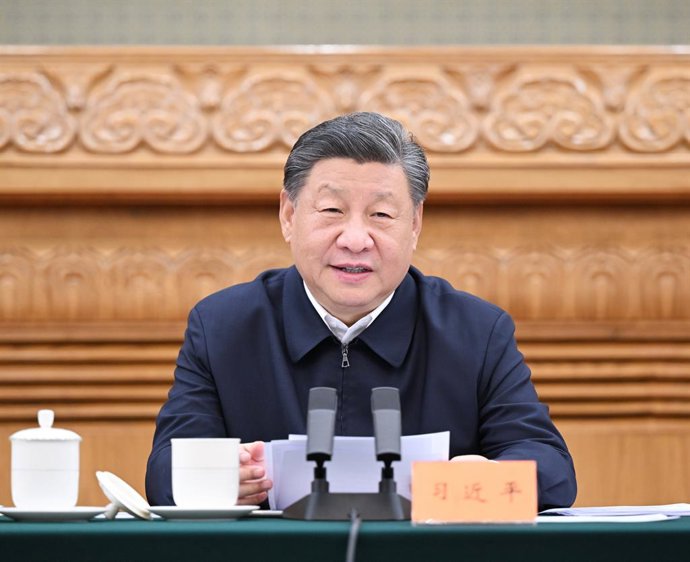 BEIJING, Dec. 2, 2024  -- Chinese President Xi Jinping, also general secretary of the Communist Party of China Central Committee and chairman of the Central Military Commission, addresses a symposium on the development of the Belt and Road Initiative (B