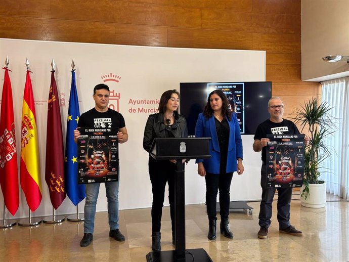 Presentación del evento 'El Rock Murciano con Valencia',