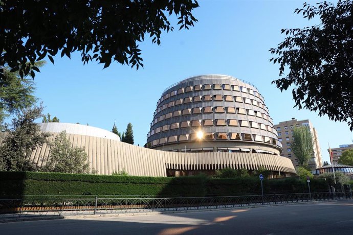 Archivo - Fachada de la Sede del Tribunal Constitucional, a 23 de septiembre de 2024, en Madrid (España).