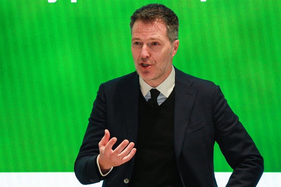 Archivo - Bernd Reichart, Chief Executive Officer A22 Sports Management attends the media during the conference on "the future of football in the European Union: the case of the Super League" at the Clifford Chance Auditorium on December 02, 2022 in Mad