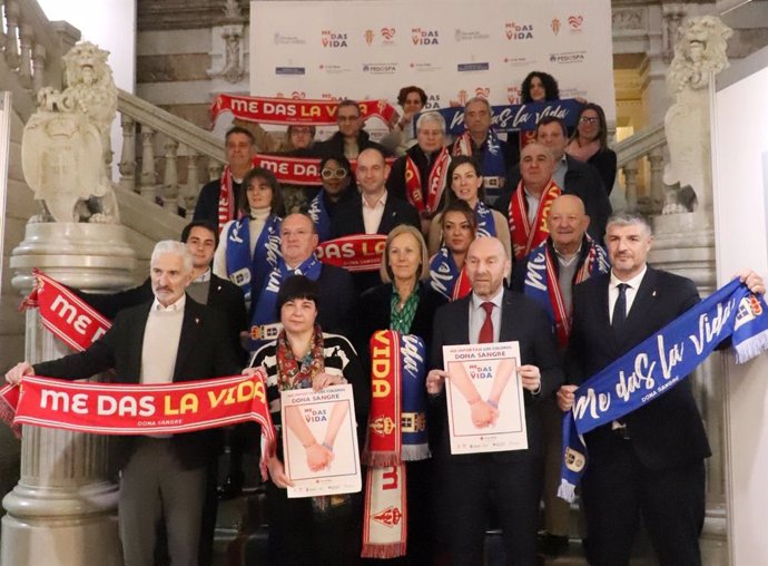 Presentación en la Junta General de la campaña de donación de sangre 'Me das la vida' 