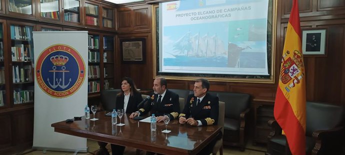 Presentación de la continuidad del programa 'Proyecto Elcano de Campañas Oceanográficas (PECO)'.