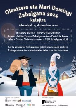 Actividades navideñas en Zabalgana